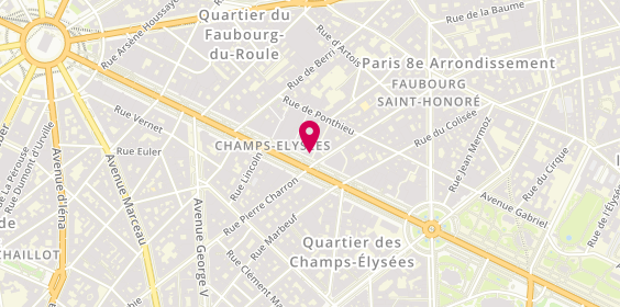 Plan de Pelaprat Immobiliare Pelaprat Immobilie, 66 Avenue Champs Elysées, 75008 Paris