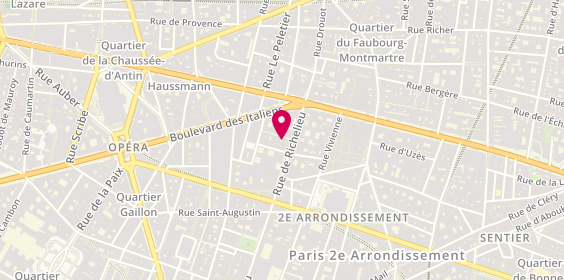 Plan de C-Mon-Appart, 1 place Boieldieu, 75002 Paris