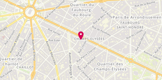 Plan de Copper And Co, 77 avenue des Champs-Élysées, 75008 Paris