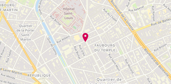 Plan de Comptoir Immobilier de France, 149 Avenue Parmentier, 75010 Paris