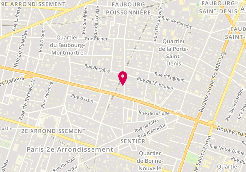 Plan de Osimmo, 7 Rue du Faubourg Poissonnière, 75009 Paris