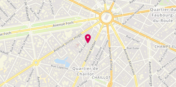 Plan de 22 Estate - Agence immobilière de luxe à Paris, 19 Rue Lauriston, 75116 Paris