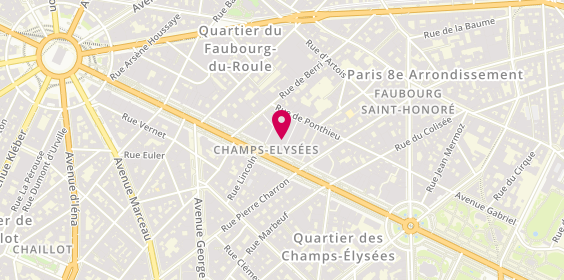 Plan de Le Bon Plan Immobilier, 78 avenue des Champs-Élysées, 75008 Paris