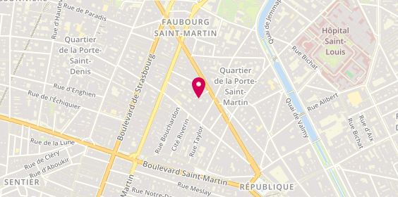Plan de Agence Reunies GIE, 3 Magenta, 75010 Paris