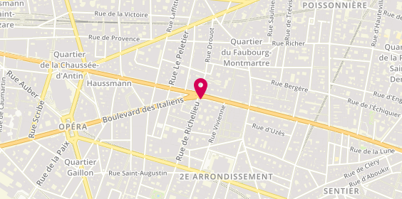 Plan de Immoventis, 21 Boulevard Montmartre, 75002 Paris