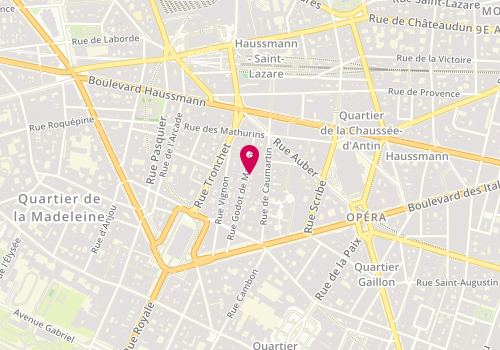 Plan de Nkre, 30 Rue Godot de Mauroy, 75009 Paris