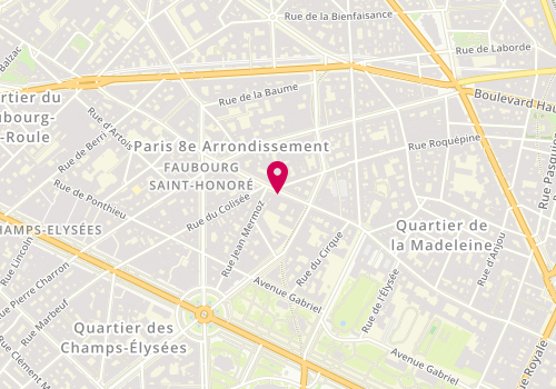 Plan de Paris Living, 91 Faubourg Saint Honoré, 75008 Paris