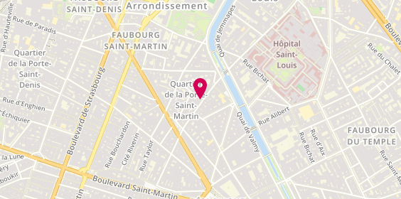 Plan de Laforet Immobilier, 57 Rue de Lancry, 75010 Paris