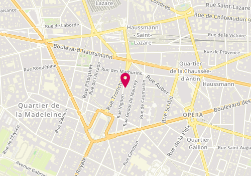 Plan de Paris Business Office, 34 Rue Vignon, 75009 Paris