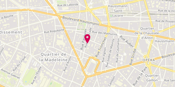 Plan de AS & Associés, 22 Rue de l'Arcade, 75008 Paris