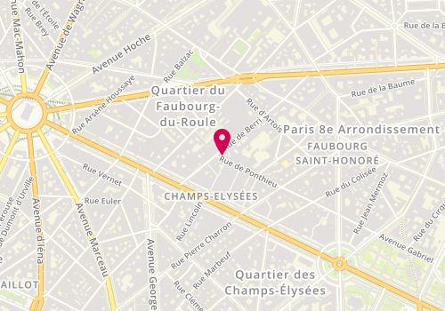 Plan de Elizeo Incoming, 72 Rue de Ponthieu, 75008 Paris