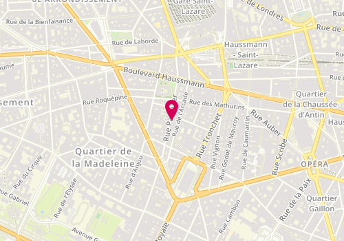 Plan de Profimob, 23 Rue de l'Arcade, 75008 Paris