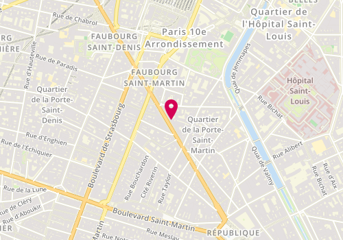 Plan de Les Clefs de l'Immobilier, 46 Boulevard de Magenta, 75010 Paris