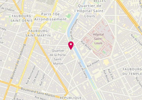 Plan de Le Chêne Vert Immobilier, 62 Rue de Lancry, 75010 Paris