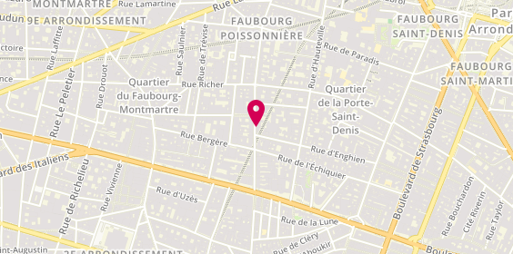 Plan de SERENIA Agence Immobilière, 24 Rue du Faubourg Poissonnière, 75010 Paris