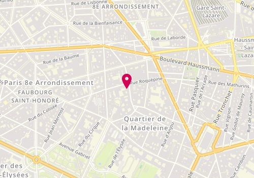 Plan de L'Enseigne Libre, 19 Rue Cambacérès, 75008 Paris