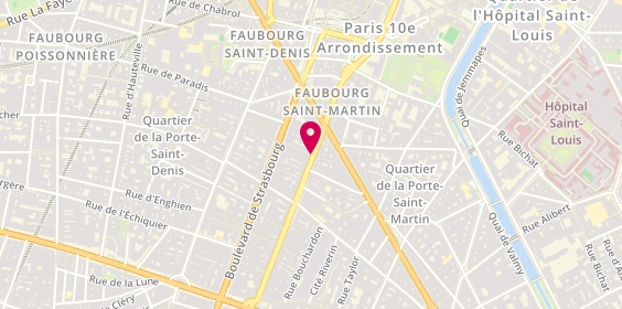 Plan de Dld Conseils, 89 Rue du Faubourg Saint-Martin, 75010 Paris
