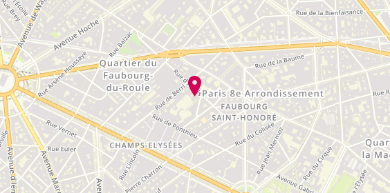 Plan de Daniel Féau Immeubles, 21 Rue d'Artois, 75008 Paris