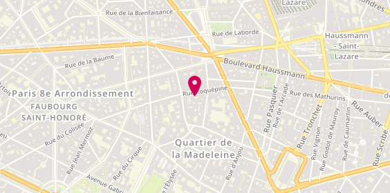 Plan de Ad Valorex, 11 Rue Roquépine, 75008 Paris