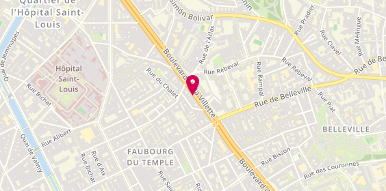 Plan de Pit'Immo, 17 Boulevard de la Villette, 75010 Paris
