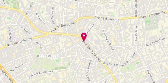 Plan de Groupe Esprimo l'Esprit Immobilier, 369 Rue des Pyrénées, 75020 Paris