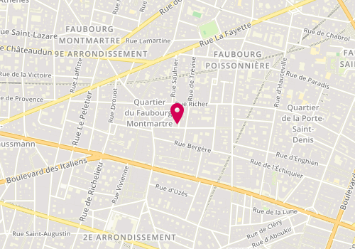 Plan de Hagler Adele, 1 Rue de la Boule Rouge, 75009 Paris