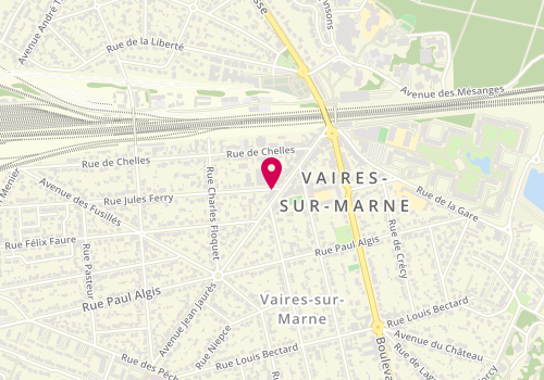 Plan de L'Immobilière de Vaires, 36 avenue Jean Jaurès, 77360 Vaires-sur-Marne