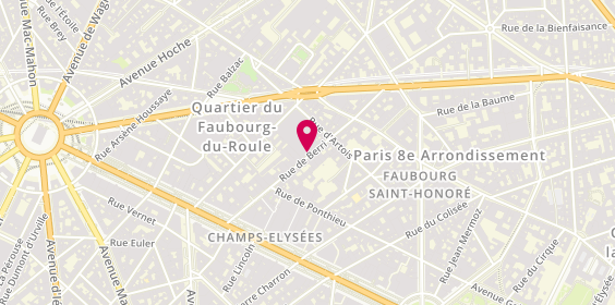 Plan de Aberdeen Property Investors France, Washington Plaza 29 Rue Berri, 75008 Paris