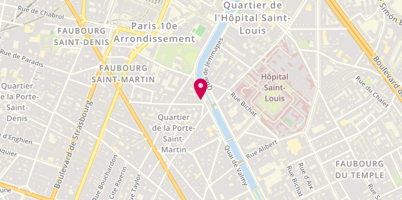 Plan de L'Adresse, 89 Quai de Valmy, 75010 Paris