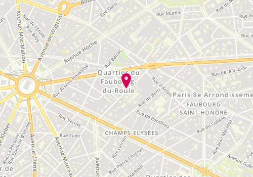 Plan de Pathé Live, 2 Rue Lamennais, 75008 Paris
