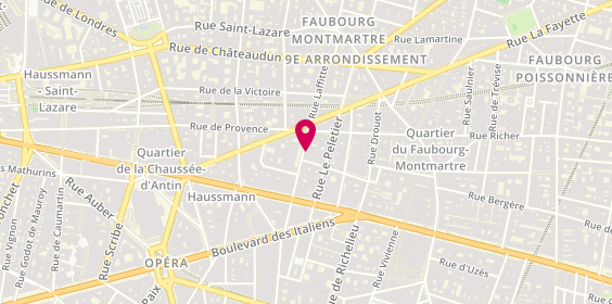 Plan de FCI Immobilier, 34 Rue Laffitte, 75009 Paris