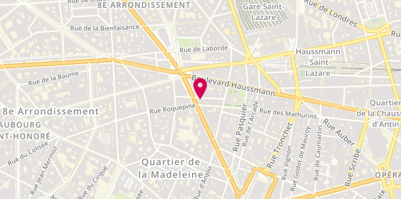 Plan de Agence Largier-Agence des Ambassades, 32 Boulevard Malesherbes, 75008 Paris