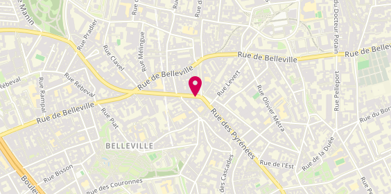 Plan de Agence Baroni, 379 Rue des Pyrenees, 75020 Paris
