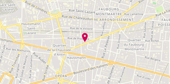 Plan de Administra, 13 Rue la Fayette, 75009 Paris