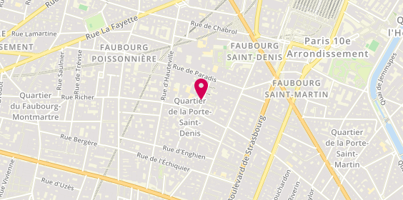 Plan de FB Crozatier Immobilier, 7 Rue Martel, 75010 Paris