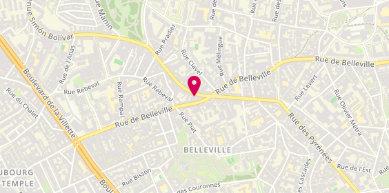 Plan de Indivision Houdayer, 7 avenue Simon Bolivar, 75019 Paris