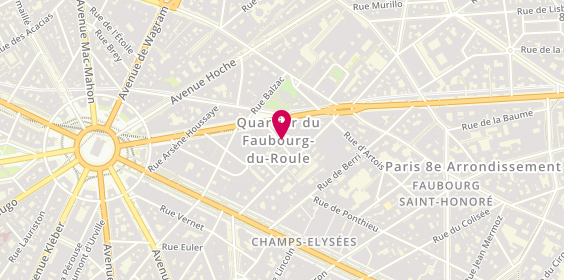 Plan de Coldwell Banker France et Monaco, 8 Rue Lamennais, 75008 Paris