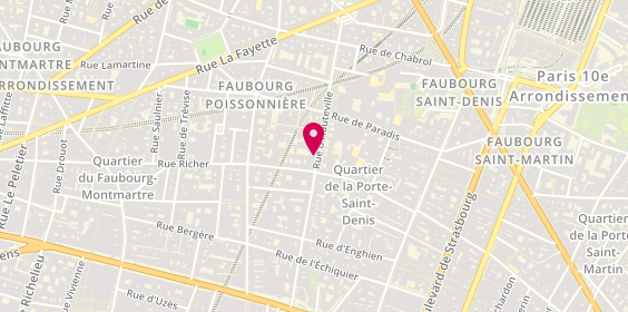Plan de Hoosify, 45 Rue d'Hauteville, 75010 Paris