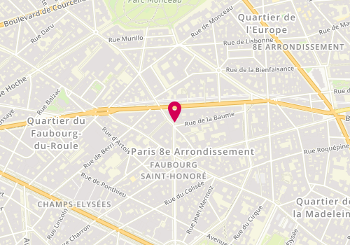 Plan de RÉSEAU BROKERS - immobilier d'Entreprise à louer et à vendre, 22 Rue de Courcelles, 75008 Paris