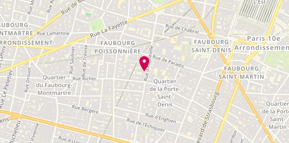 Plan de Hexagone Patrimoine - Agence immobilière Paris 10, 49 Rue d'Hauteville, 75010 Paris