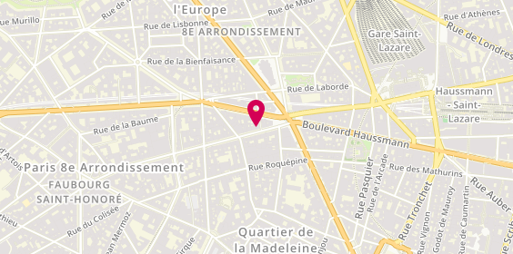 Plan de Compagnie Immobiliere de la Boetie / Cib, 6 Rue la Boétie, 75008 Paris