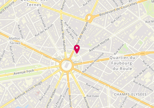 Plan de Fonciére Colbert Orco Management, 5 Rue Tilsitt, 75008 Paris