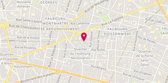 Plan de Sogofim, 16 Rue Cadet, 75009 Paris
