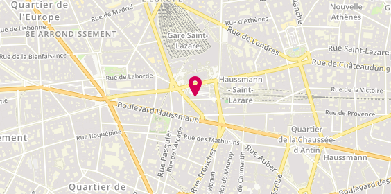 Plan de Actifs Consultants Immobilier, 10 Rue de l'Isly, 75008 Paris