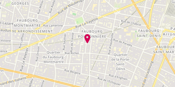 Plan de Cazz Immobilier, 15 Rue Ambroise Thomas, 75009 Paris