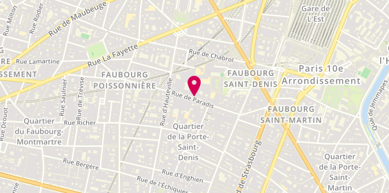 Plan de ICF Habitat Nord-Est, 26 Rue Paradis, 75010 Paris