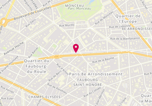 Plan de La France Continue, 170 Boulevard Haussmann, 75008 Paris