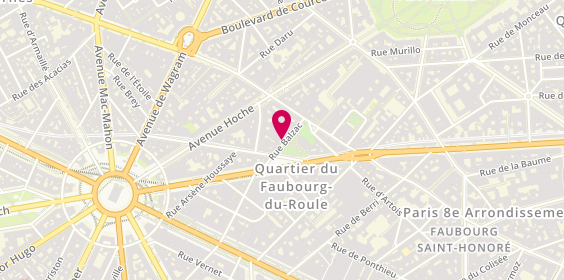 Plan de Korian & Partenaires Immobilier 4, 21-25
21 Rue Balzac, 75008 Paris