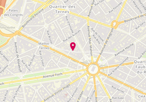 Plan de Gs Groupe Immobilier, 6 Rue Anatole de la Forge, 75017 Paris