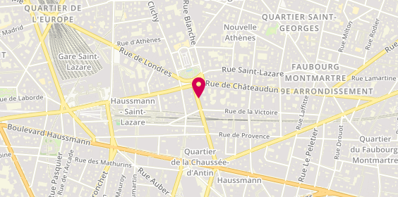Plan de Oralia Lepinay Malet, 66 Rue de la Chau. d'Antin, 75009 Paris